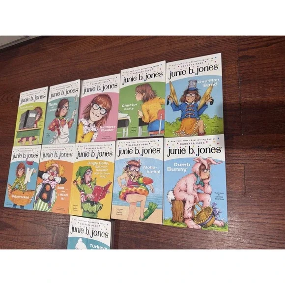 Lot of 11 Junie B. Jones Chapter Books Barbara Park Paperback Children's Books
