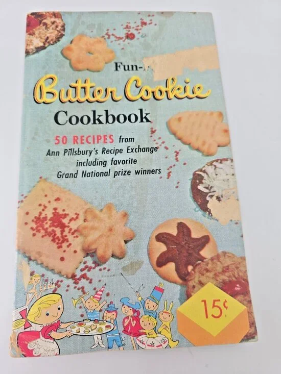 Pillsbury Fun Filled Butter Cookie Cookbook 50 Recipes Vintage Nostalgia