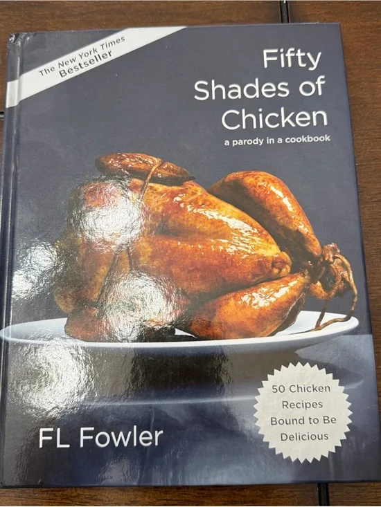 Fifty Shades of Chicken by FL Fowler - Dark Blue Cover