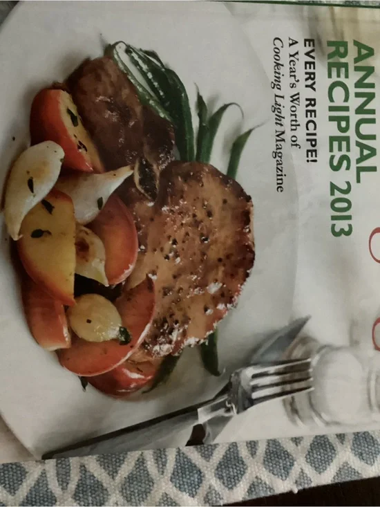 Annual Recipes 2013 Cookbook - White Cover