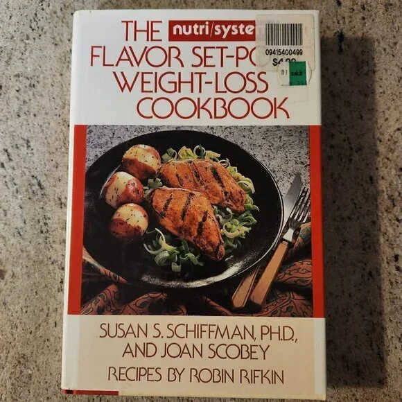 Nutrisystem Flavor Set Point Weight Loss Cookbook 1990 First Edition