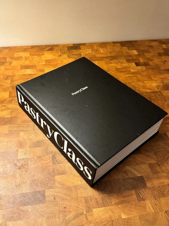 PastryClass Hardcover Pastry Cookbook - Black