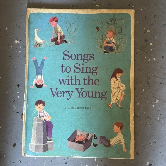 Songs to Sing with the Very Young, Marjorie Torrey, 1966 vintage hardcover