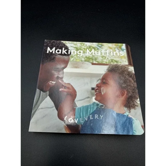 Lovevery Making Muffins Lift-the-Flap Board Book The Helper Play Kit‎