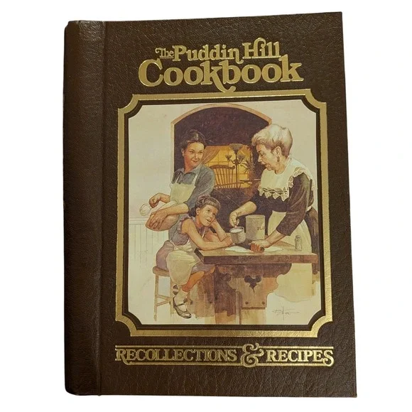 SIGNED The Puddin Hill Cookbook Recollections & Recipes Hardcover 1988 Texas