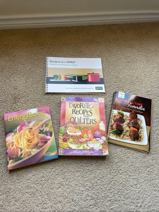 Assorted Cookbook Collection