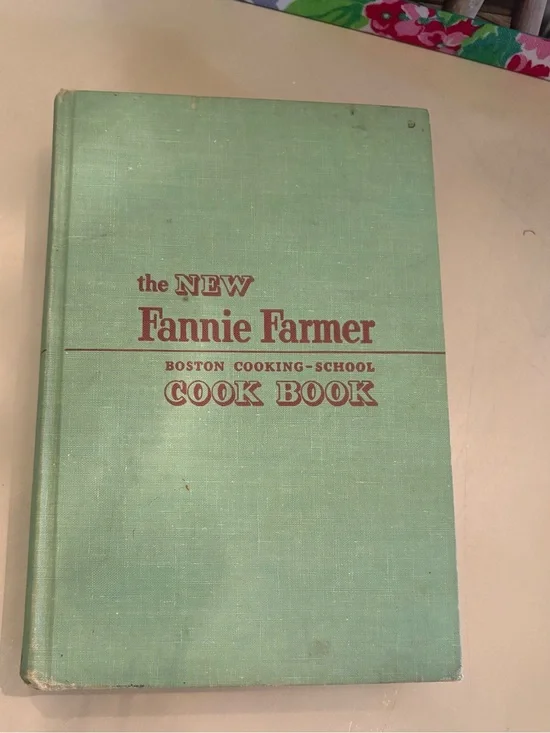 Cook Book - Mint Green Cover