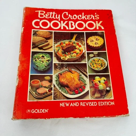 Betty Crocker Cookbook New and Revised Edition Vintage Retro Golden 1979