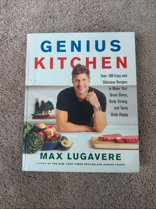 Genius Kitchen by Max Lugavere Cookbook clean eating