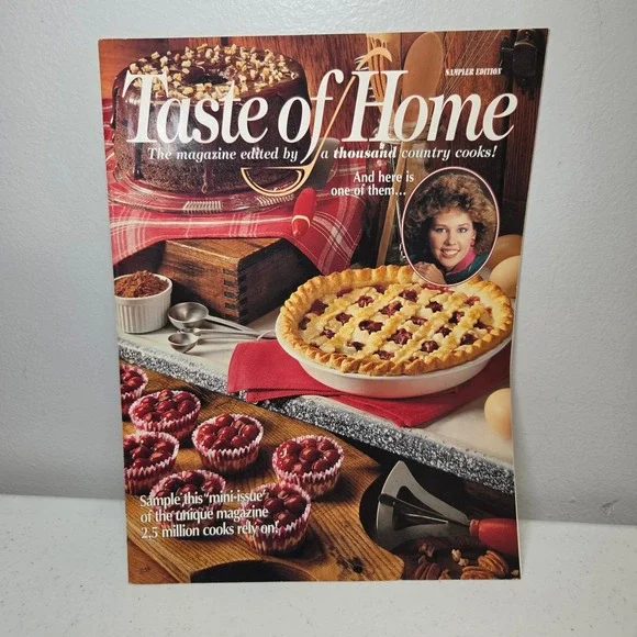 1995 Taste of Home Sampler Edition No 3 Michigan Cherry Dessert Recipes