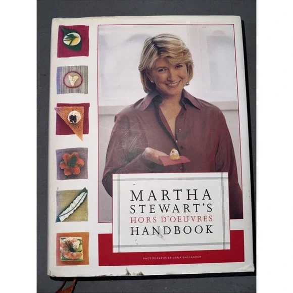 Martha Stewart's Hors d'Oeuvres Handbook by Martha Stewart (1999, Hardcover)