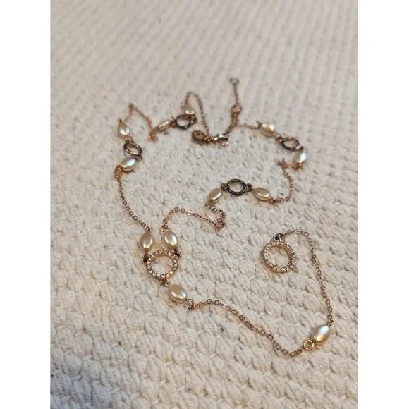 Charming charlie necklace‎ gold toned 19 1/2 inches long