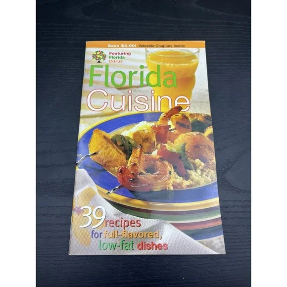 Florida Cuisine‎ Recipe Booklet Vintage Regional Cooking Seafood Recipes