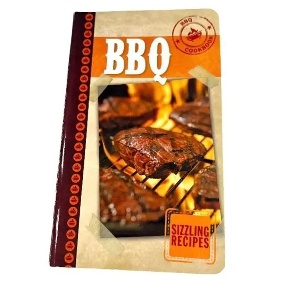 3/$15 or 5/$20 BBQ Sizzling Recipes board book cookbook