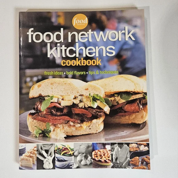 Food Network Kitchens‎ Cookbook Illustrated Recipes Hardcover