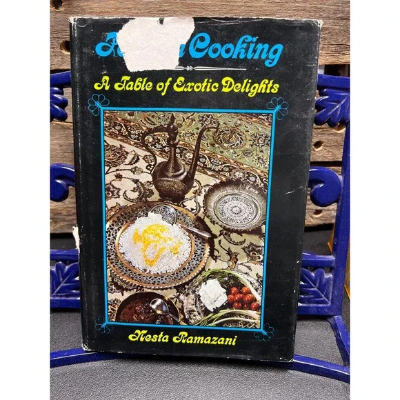 Persian Cooking, Exotic Delights, Nesta Ramadan Illustrated vtg intl cookbook‎