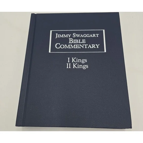 Jimmy Swaggart Bible Commentary I kings II Kings Reference Christian Study Book
