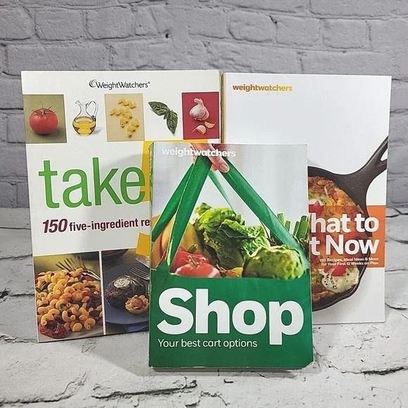 Weight Watchers Cookbooks Lot Of 3 - Shop - Take 5 - What To Eat Now‎