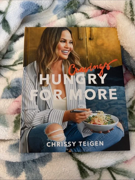 Cravings: Hungry for More Cookbook - Blue/White Cover