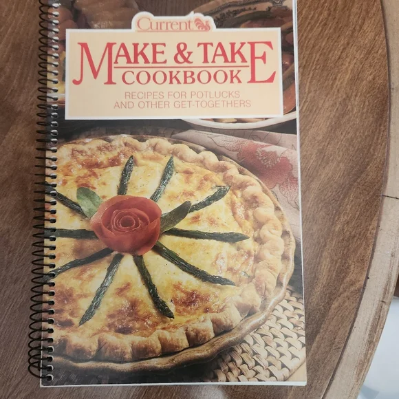 Current/Elliott Make & Take Cookbook with Red and Green Accents