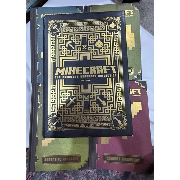 MINECRAFT: THE COMPLETE HANDBOOK COLLECTION By Mojang - Hardcover 2014‎