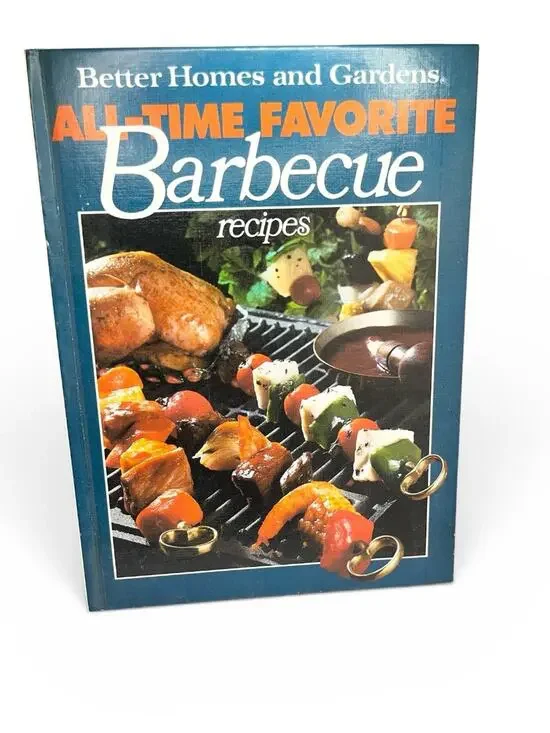 Vintage Better Homes and Gardens All Time Favorite Barbecue Hardcover Cookbook