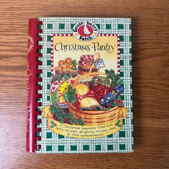 Gooseberry‎ Patch Christmas Pantry Cookbook Holiday Recipes Spiral Bound 1990s