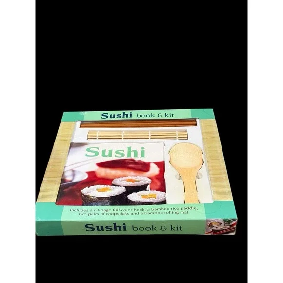 NEW SUSHI BOOK & PREPARATION INSTRUCTION KIT ON HOW YOU CAN - Hardcover