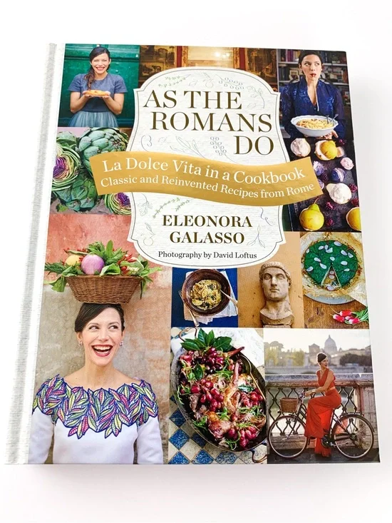 Hardback cookbook: As The Romans Do, Classic & Reinvented Recipes from Rome