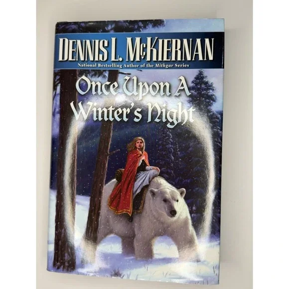 Once Upon A Winter's Night Dennis L. McKiernan Hardcover ROC Fantasy Novel
