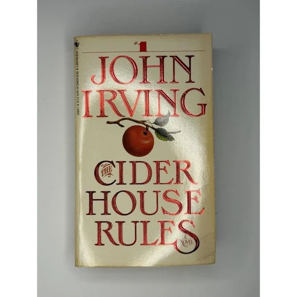 The Cider House Rules John Irving Paperback Bantam Books Fiction Vintage Novel