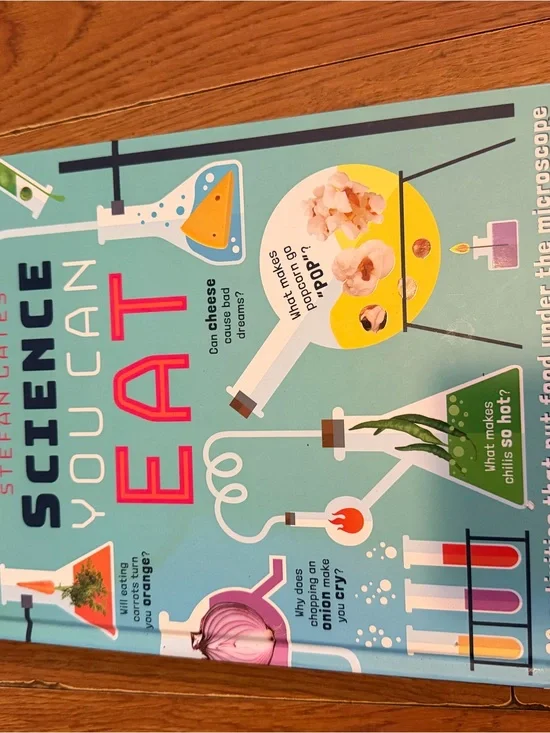 Science You Can Eat - Children's Science Book (Turquoise)