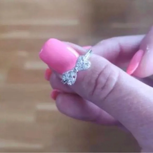 Sterling Silver Bow Ring