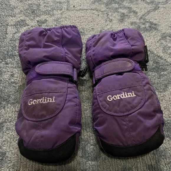 Gordini Kids Purple Mittens small