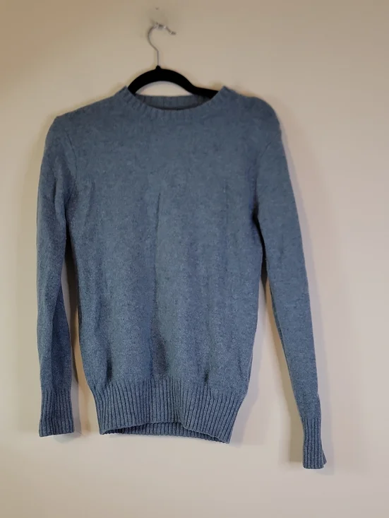 J. Crew Women's Light Blue Crewneck Sweater