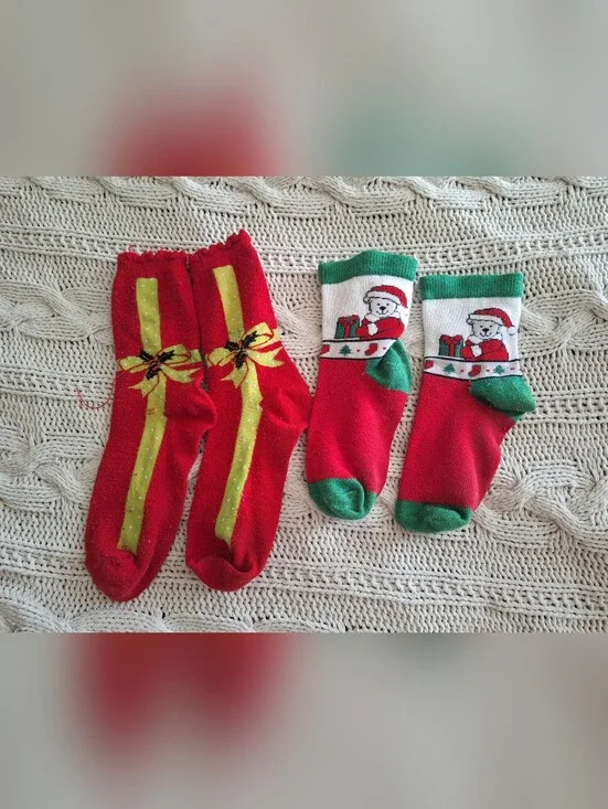 Childs Christmas Socks Bundle