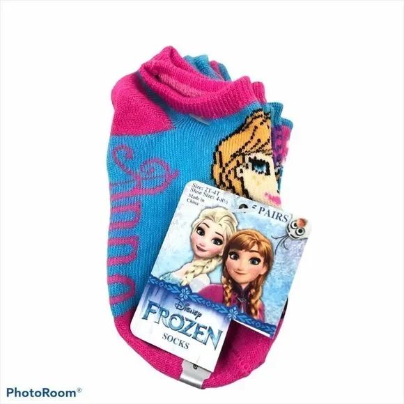 Brand new Pack of 5 Pairs of Girls‎ Frozen Socks