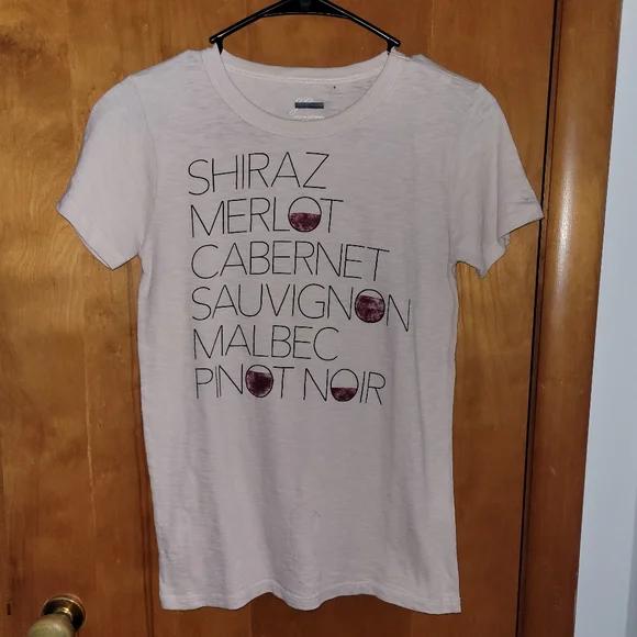J. Crew Blush Wine T-shirt