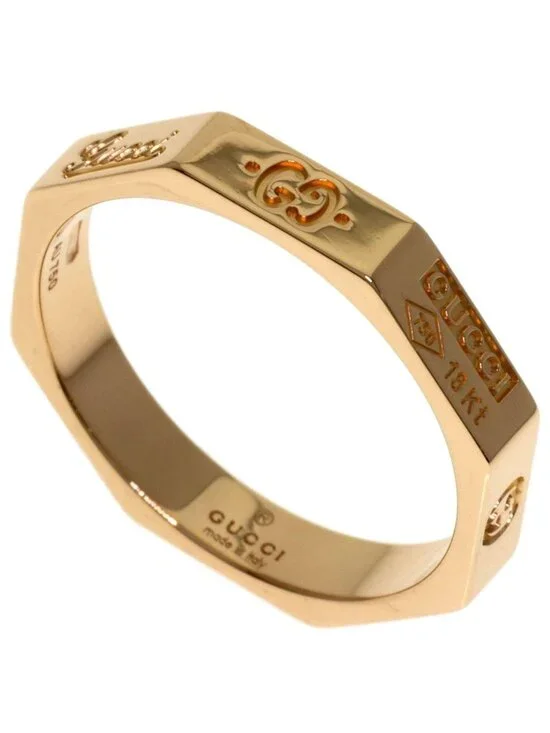 Gucci Octagon Ring 18k Pink Gold