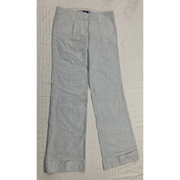 NWT J.CREW CITY FIT COTTON WOMENS PANTS SIZE 2