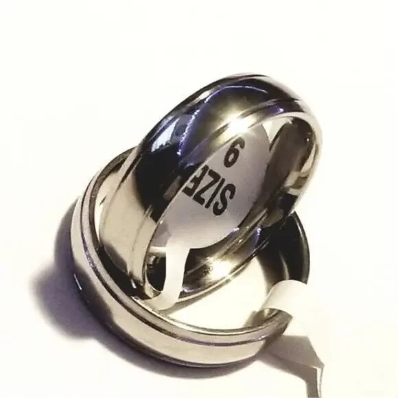New stainless‎ steel ring 10