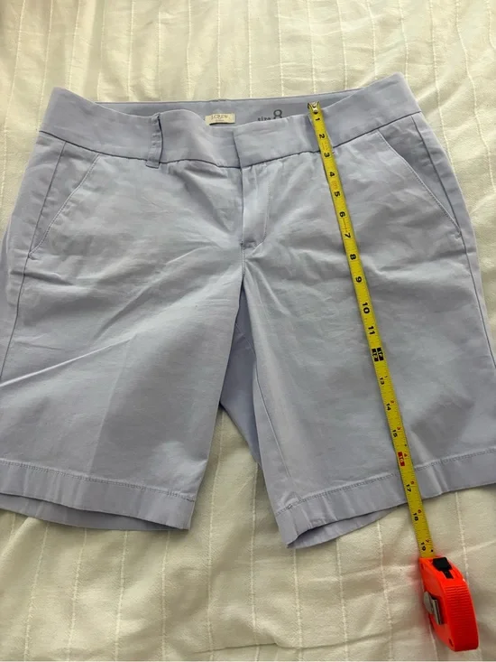 J.Crew Frankie Chino Shorts in Light Lavender