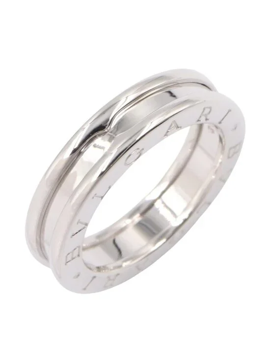 Bvlgari Ring B-zero One Band 18k White Gold
