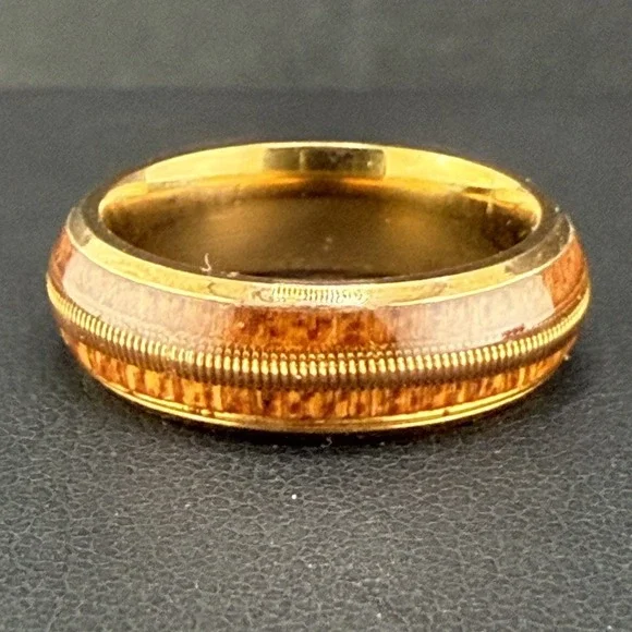 Ring Resin Guitar String Gold‎ Tone Size 6