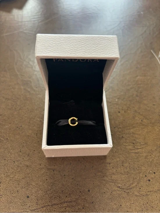 Pandora Letter C Alphabet Charm