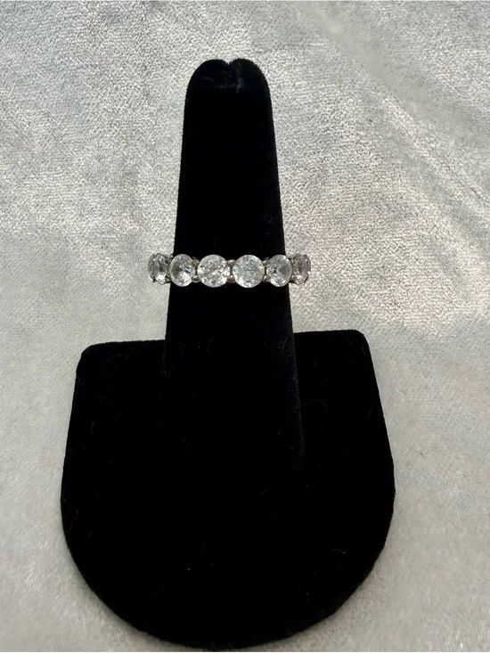 🌸JTV 41 - Bella Luce Diamond Simulants Eternity Band Ring💎🌸