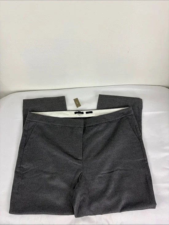 J.Crew New Women’s 22 Kate Wool Blend High Rise Straight Leg Pant