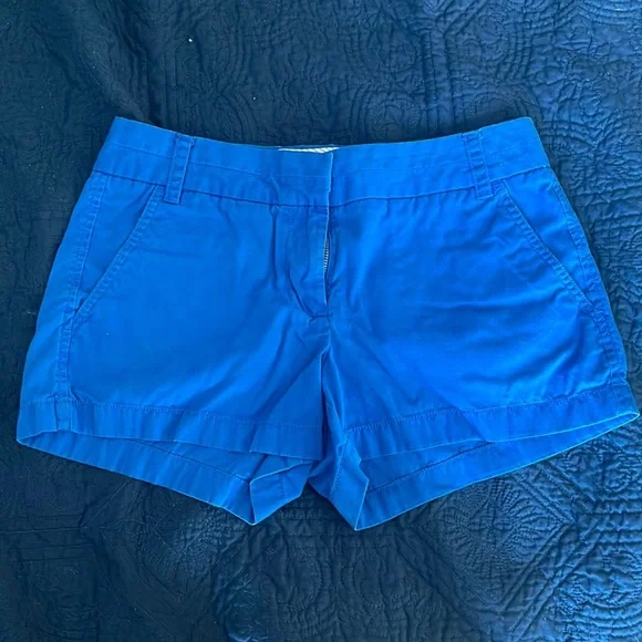 Blue chino Jcrew shorts