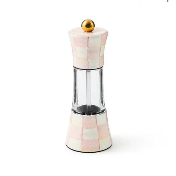 Mackenzie Childs Rosy Check Grinder  1pc