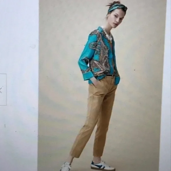 NWT - J Crew women’s vintage slim straight stretch